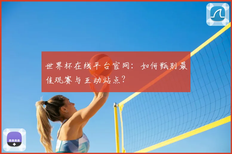 世界杯在线平台官网：如何甄别最佳观赛与互动站点？